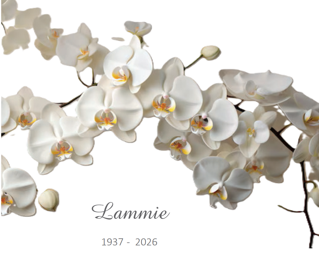 Rouwkaart Lammie Mol - Nijland